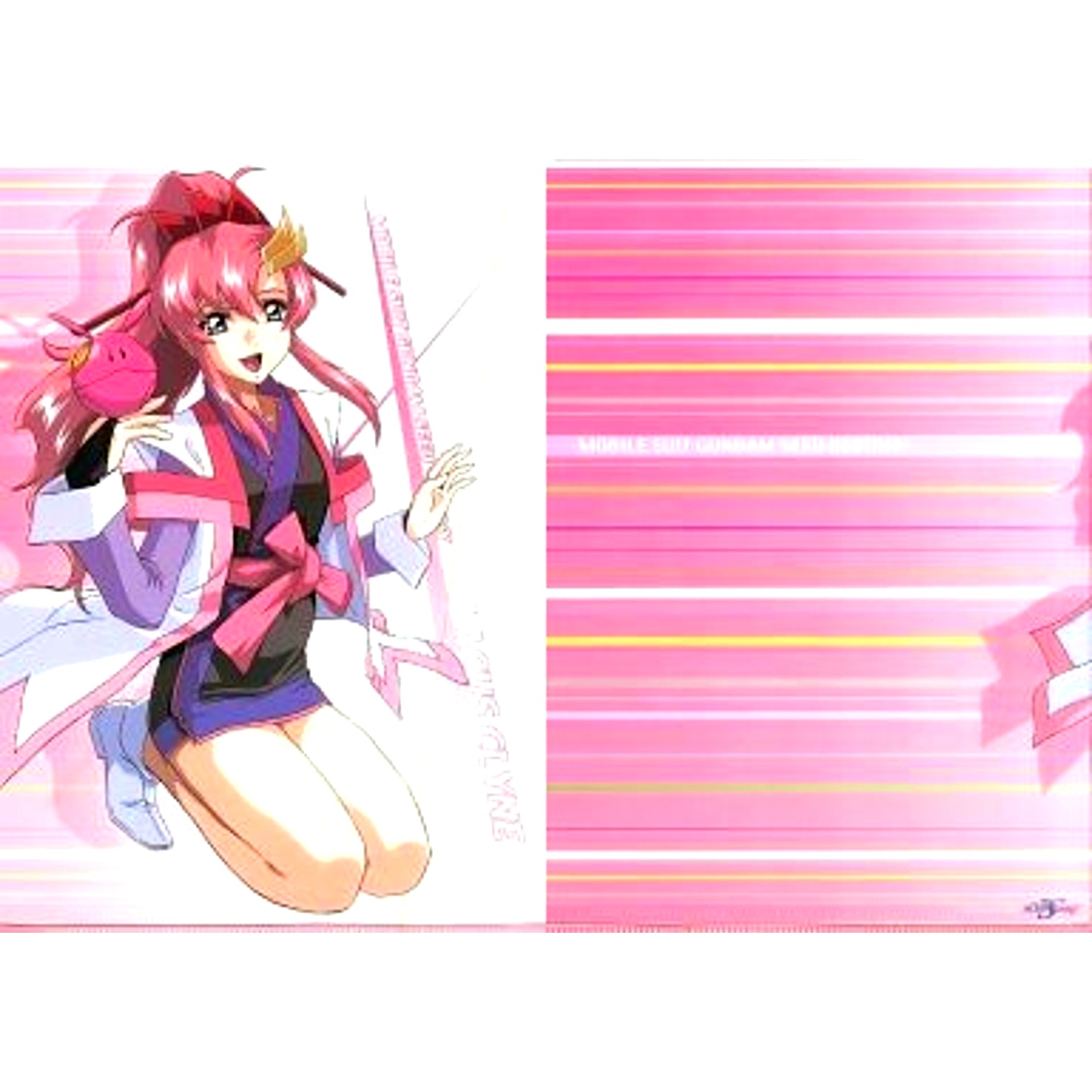 Lacus Clyne F A4 Clear File Mobile Suit Gundam SEED DESTINY [USED]
