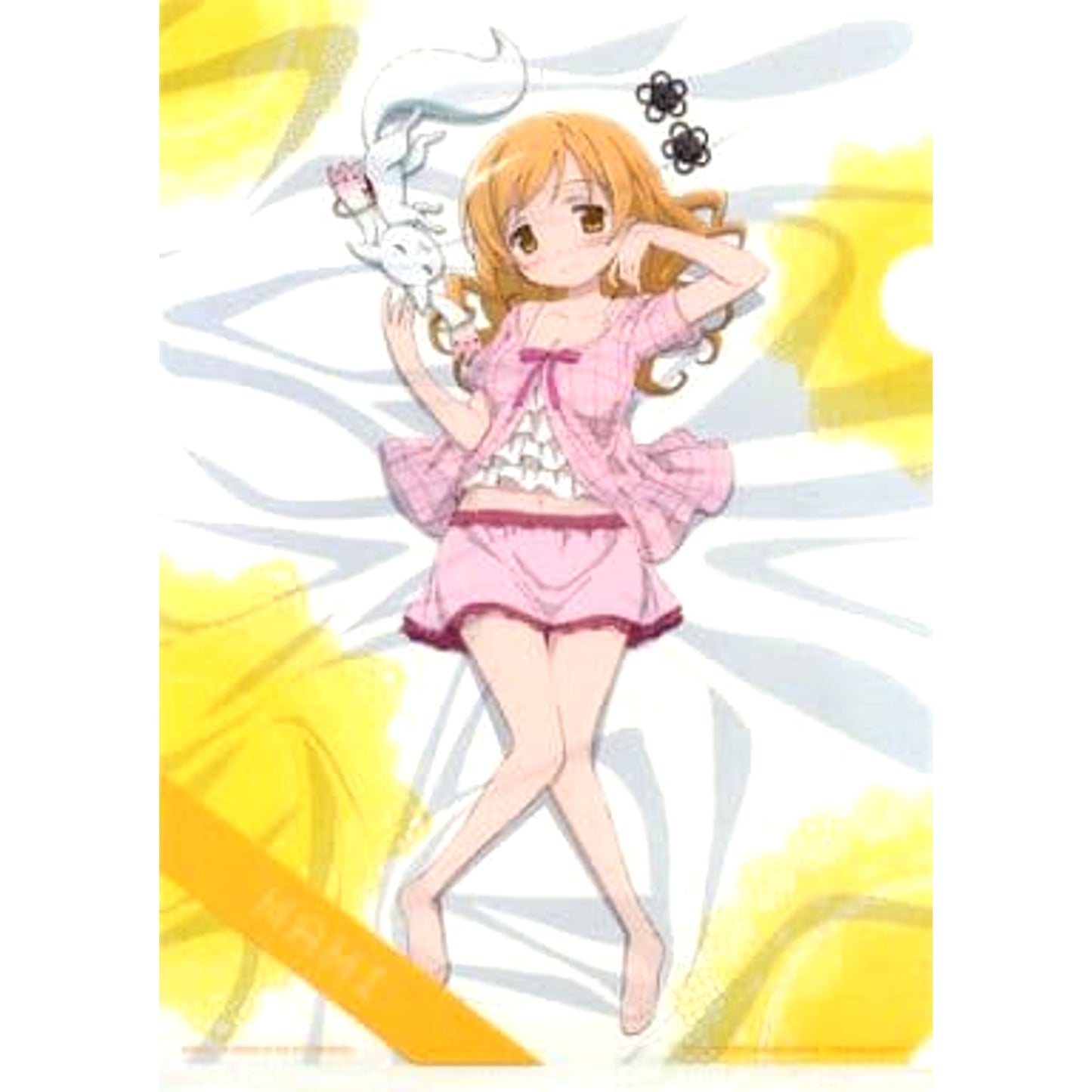 Puella Magi Madoka Magica Mami Tomoe Pajamas Ichiban Kuji Premium Part2 A4 File Folder Included with Clear File Set Prize E [USED]