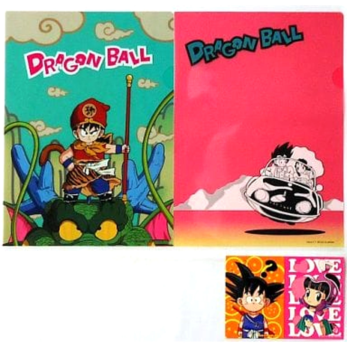 Dragon Ball Son Gohan Chi-Chi Ichiban Kuji World Clear File Set Prize G [USED]