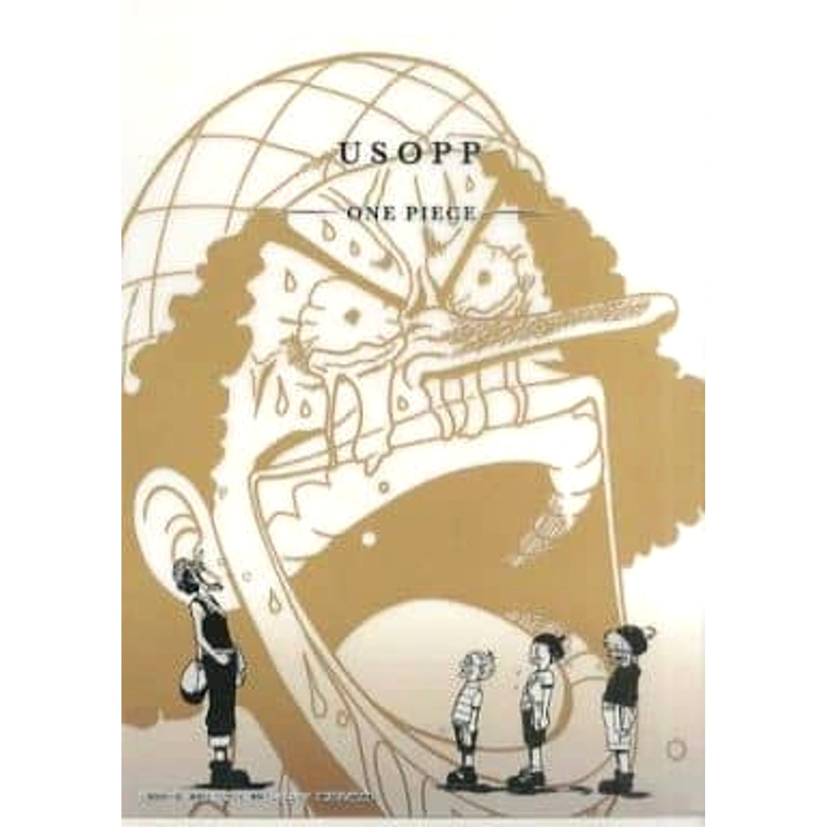 One Piece Usopp Ichiban Kuji Memories Clear File Set Included with Clear File Set Prize H [USED]