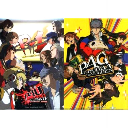 P4U / P4G A4 Clear File Persona 4 Arena / Persona 4 Golden P-1 Grand Prix in Mobile Arena Present [USED]