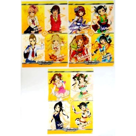 THE IDOLM@STER Cinderella Girls Passion Set Ichibankuji V A4 File Folder Prize E [USED]