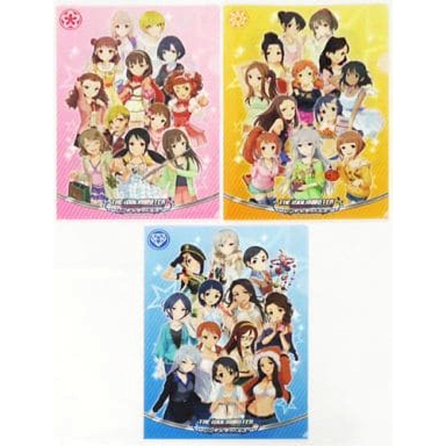 THE IDOLM@STER Cinderella Girls Shouko Hoshi & Others Ichibankuji V A4 File Folder Prize E [USED]