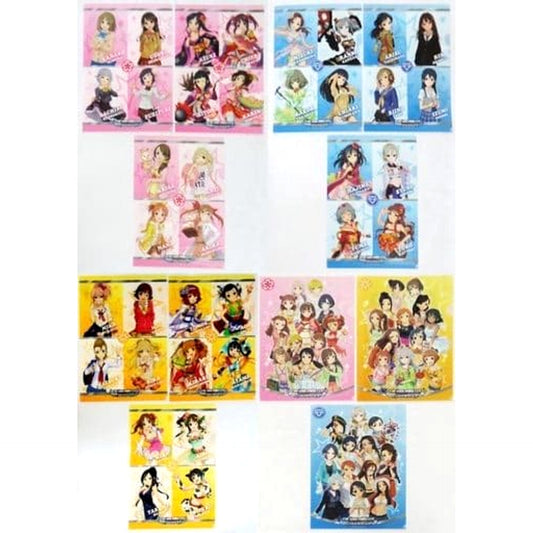 THE IDOLM@STER Cinderella Girls Kanako Mimura & Others All 4 Types Set Ichibankuji V A4 File Folder Prize E [USED]
