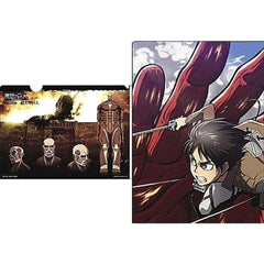 Attack on Titan Colossal Titan Ichiban Kuji A4 File Folder Prize B [USED]