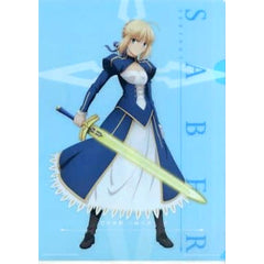 Fate/Zero Saber Ichiban Kuji Premium Part2 A4 File Folder Included with 5-Piece Clear File Set Prize F [USED]