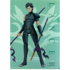 Lancer Single A4 Clear File F Prize Set of 5 Clear Files Ichiban Kuji Premium Fate/Zero PART2 [USED]
