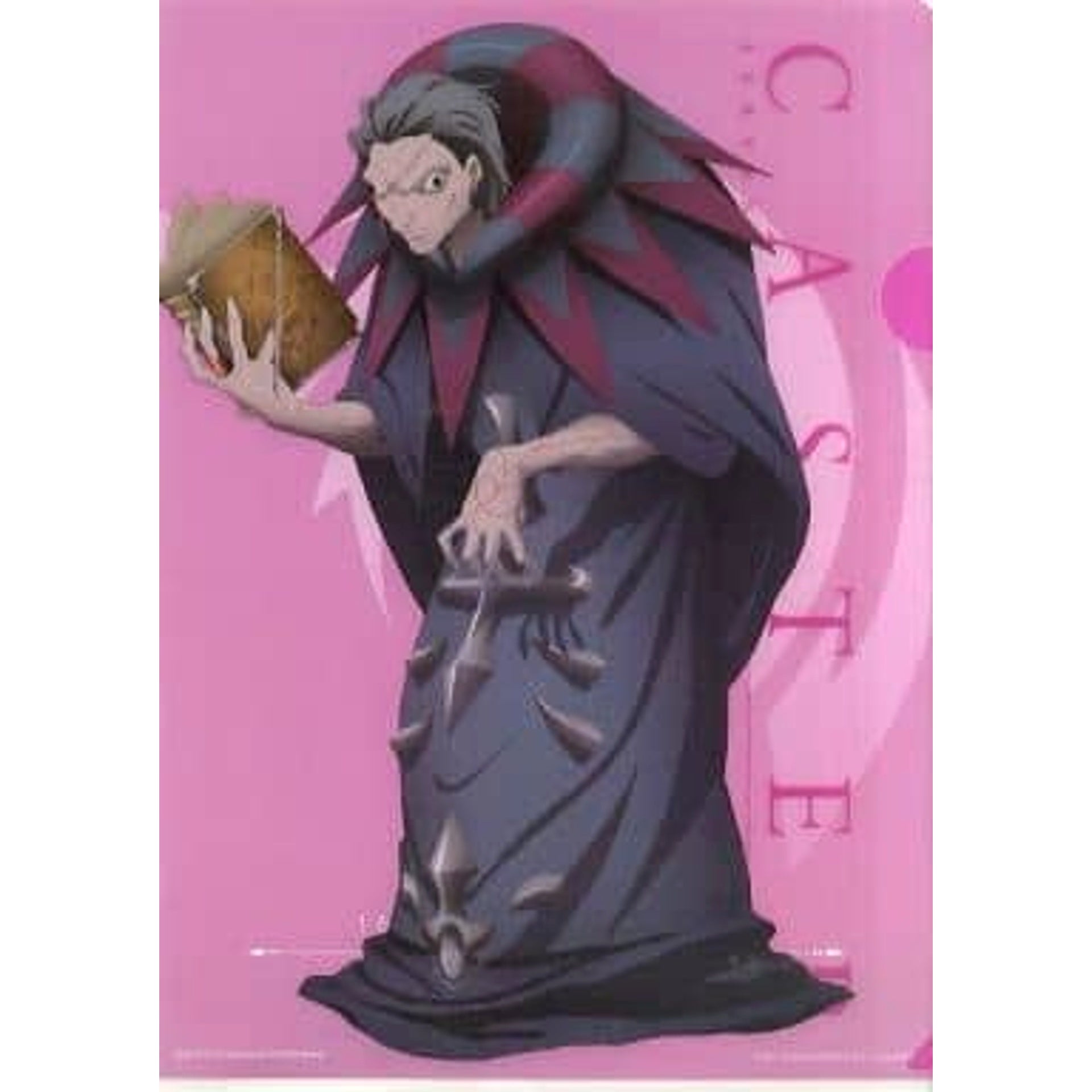 Fate/Zero Caster Ichiban Kuji Premium Part2 A4 File Folder Included with 5-Piece Clear File Set Prize F [USED]