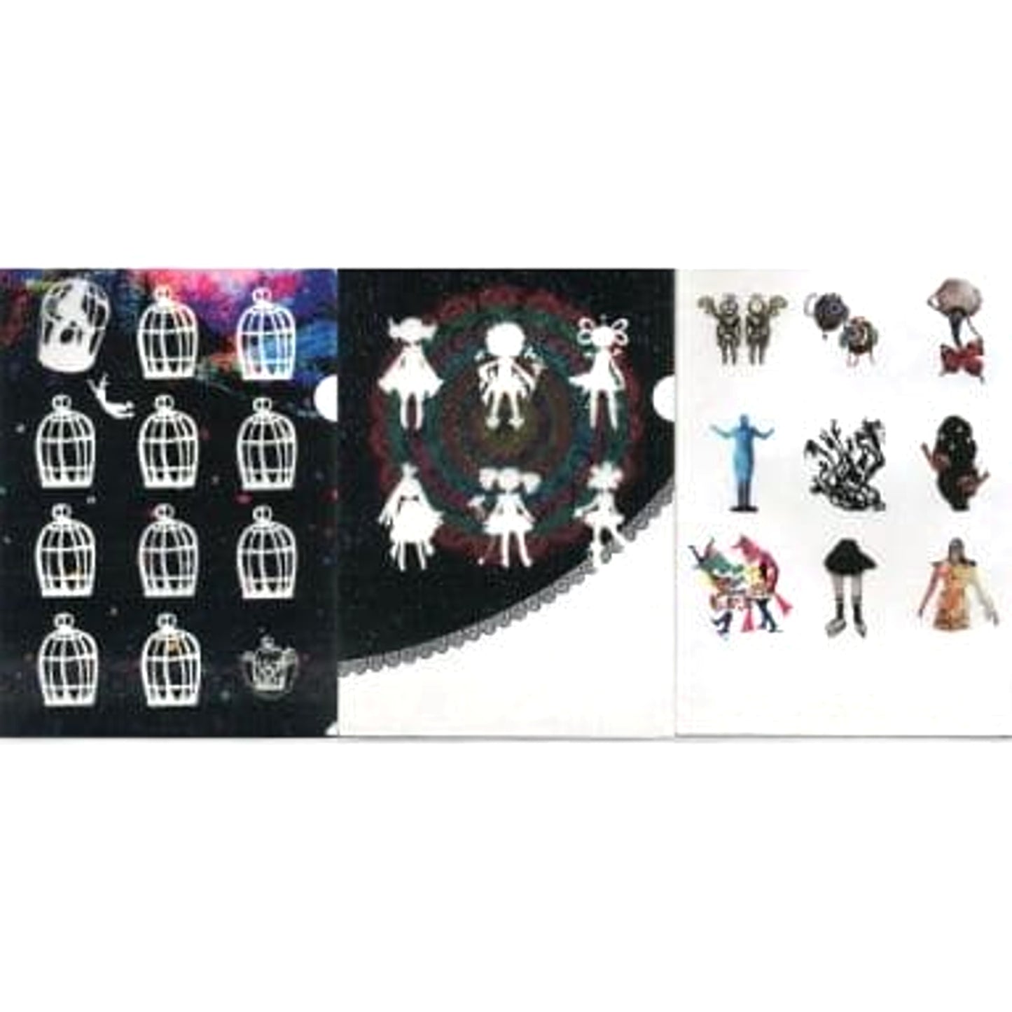 Puella Magi Madoka Magica The Movie Witch Ichiban Kuji A4 File Folder Prize H [USED]