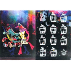 Puella Magi Madoka Magica The Movie Birdcage Witch Ichiban Kuji A4 File Folder Included with 3-Piece Clear File Set Prize H [USED]