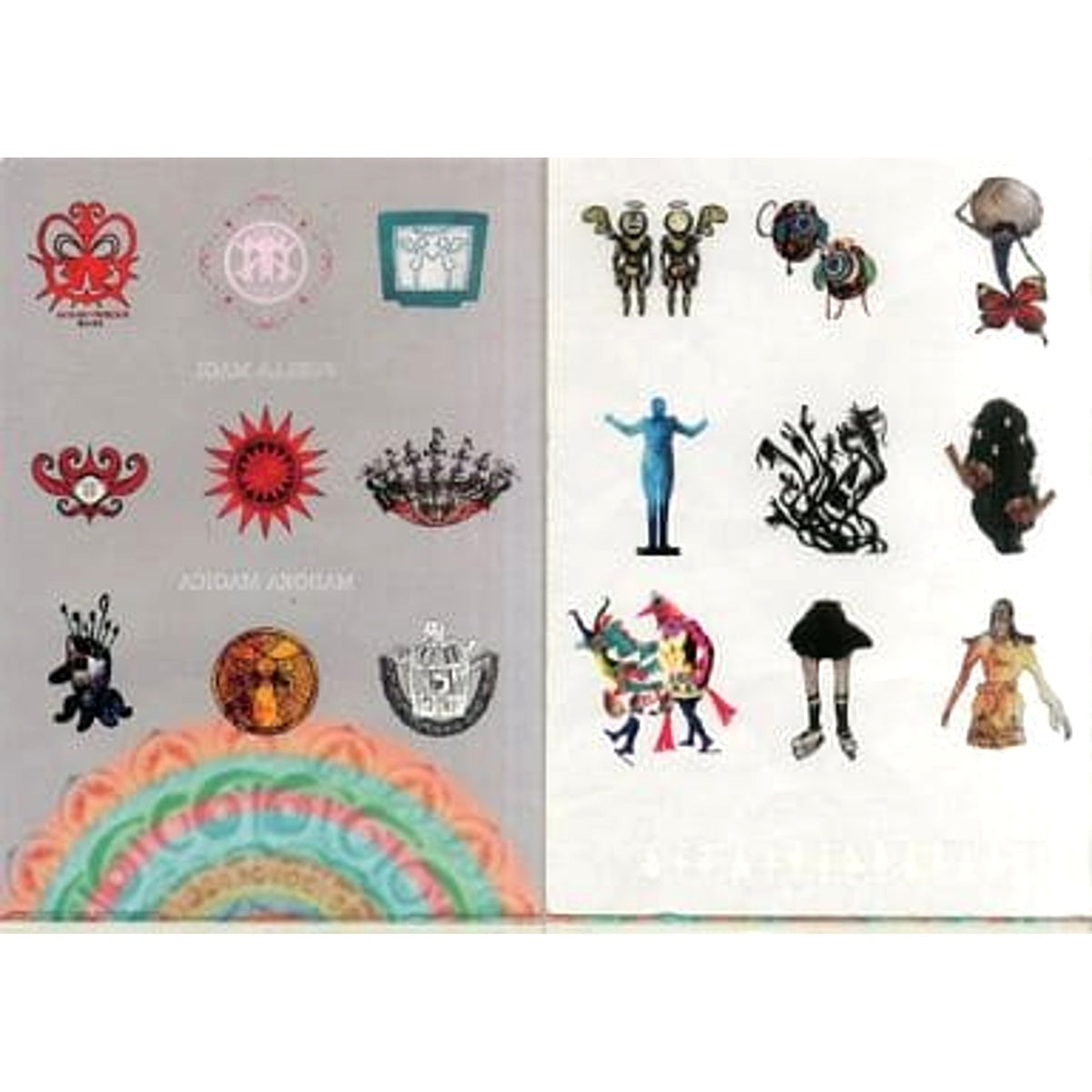 Puella Magi Madoka Magica The Movie Symbol Witch Ichiban Kuji A4 File Folder Included with 3-Piece Clear File Set Prize H [USED]