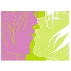 Monogatari Series Hitagi Senjougahara Suruga Kanbaru Ichiban Kuji Kuji Panaino! A4 File Folder Included with Clear File Set Prize E [USED]