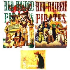 One Piece Red Hair Pirates Ichiban Kuji History Of Luffy A4 File Folder Set Prize F [USED]