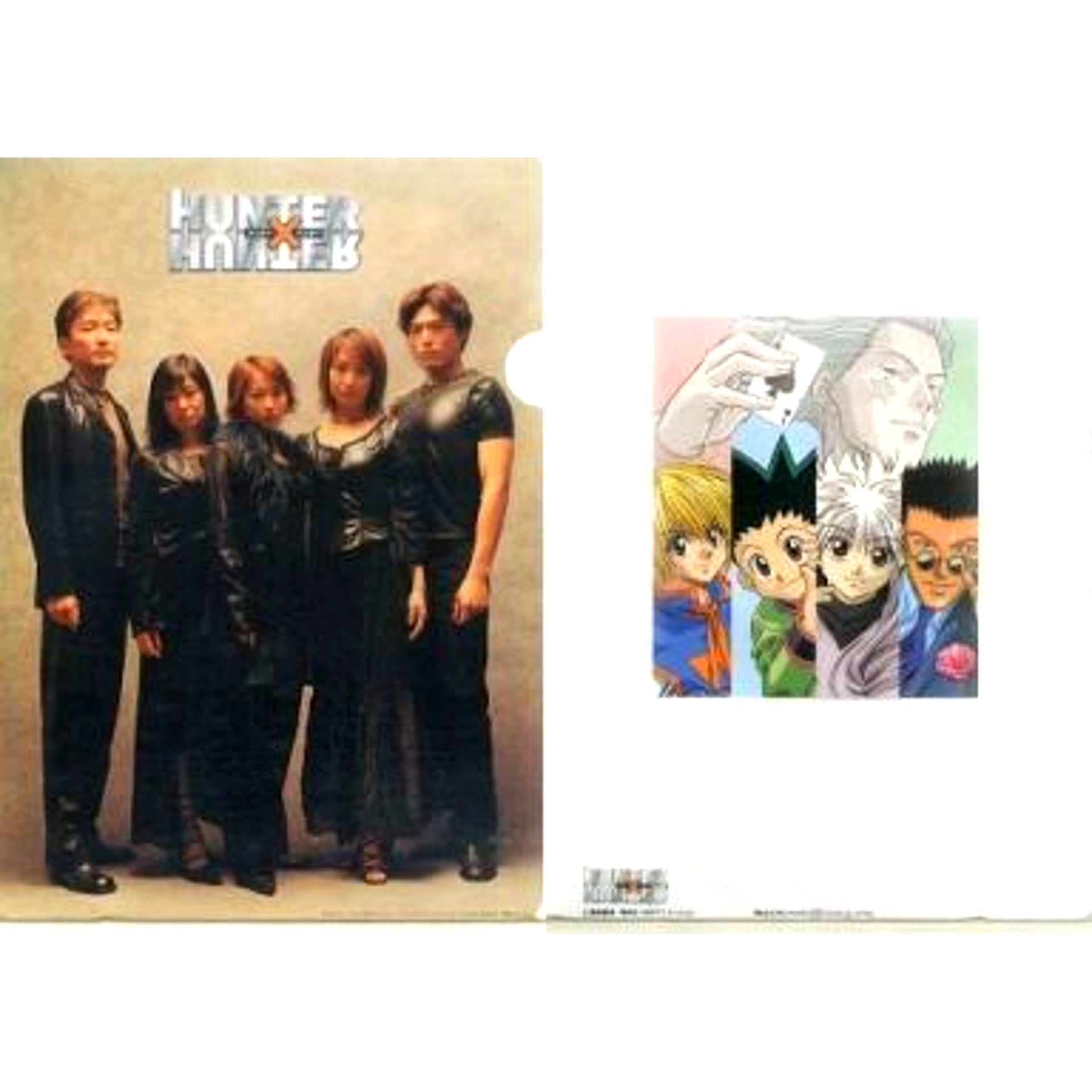 Group Voice Actor and Character A4 Clear File Hunter x Hunter [USED]