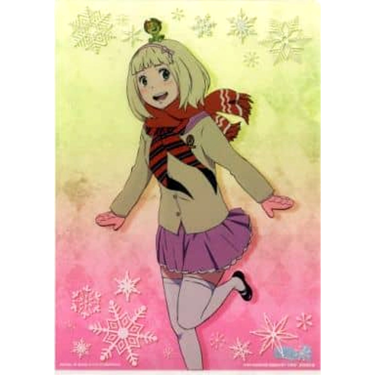 Blue Exorcist Shiemi Moriyama Ichiban Kuji Blue Flame Again A4 File Folder Bundled Item Prize F [USED]