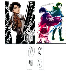 Attack on Titan Levi Ellen Ichiban Kuji Kuji Retrieval Operation A4 File Folder Set Prize G [USED]