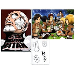 Attack on Titan Colossal Titan Picnic Ichiban Kuji Kuji Retrieval Operation A4 File Folder Set Prize G [USED]