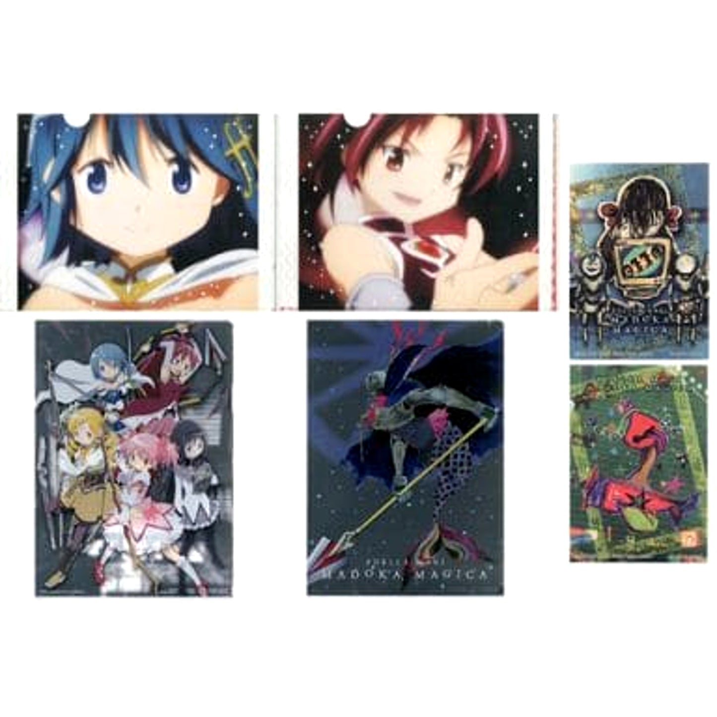 Puella Magi Madoka Magica The Movie Sayaka Miki & Others Ichiban Kuji Premium Special Limited A4 Clear File & Sticker Prize J [USED]