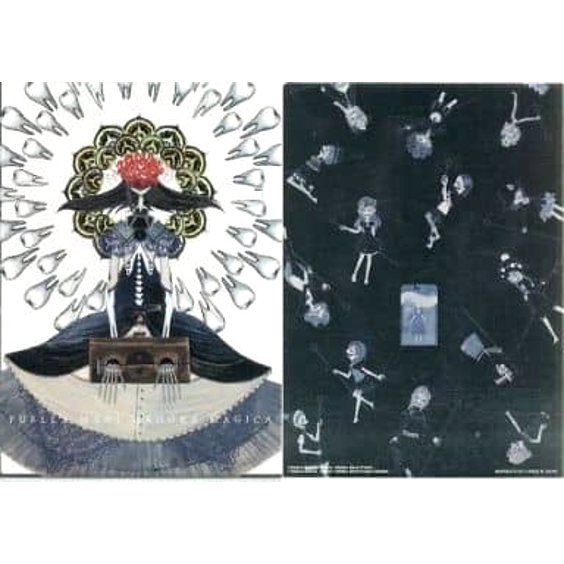 Puella Magi Madoka Magica The Movie Kurumi wari no Majo Ichiban Kuji Premium Special Limited A4 File Folder Included with Clear File Set Prize J [USED]