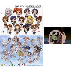 THE IDOLM@STER Movie Beyond the Brilliant Future! Haruka Amami & Others Full-Body SD Ichiban Kuji A4 Clear File & Postcard Prize G [USED]