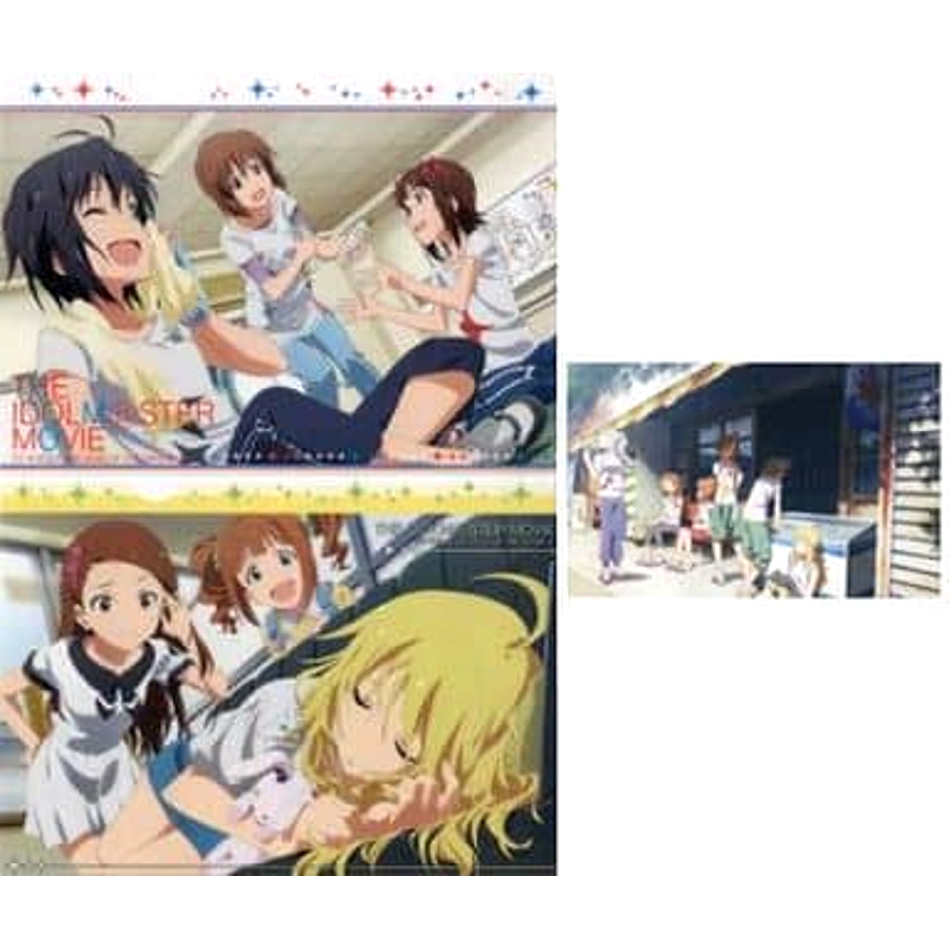 THE IDOLM@STER Movie Beyond the Brilliant Future! Miki Hoshii & Others Plain Clothes Ichiban Kuji A4 Clear File & Postcard Prize G [USED]