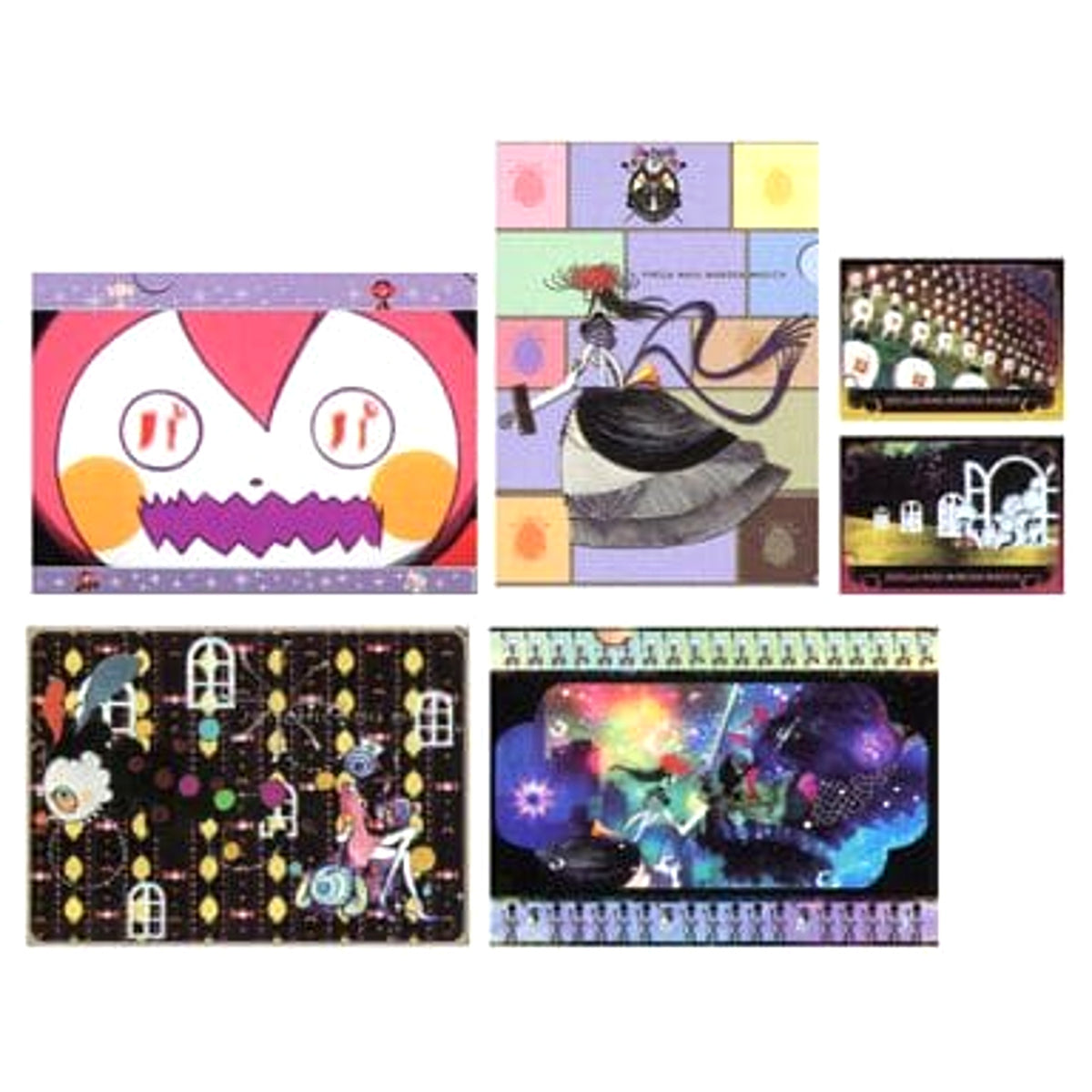 Puella Magi Madoka Magica The Movie Rebellion Okashi no Majo & Others Ichiban Kuji Premium A4 Clear File & Sticker Prize H [USED]