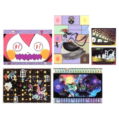 Puella Magi Madoka Magica The Movie Rebellion Okashi no Majo & Others Ichiban Kuji Premium A4 Clear File & Sticker Prize H [USED]