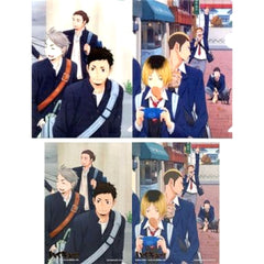 Haikyu!! Nekoma High School Autumn Taiyaki Ichiban Kuji Full Power Battle! Full Power Rest! Mini Clear File Set Prize H [USED]