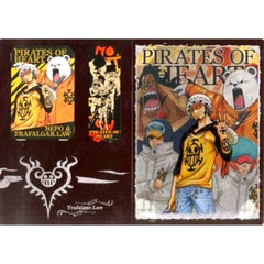 One Piece Heart Pirates Ichiban Kuji History of Law Memorial Clear File Set Prize G [USED]