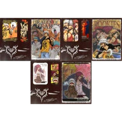 One Piece Trafalgar Law & Others All 3 Types Set Ichiban Kuji History of Law Memorial Clear File Set Prize G [USED]