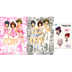 Dearly Stars A4 Clear File and Sticker Set E Prize Ichiban Kuji THE iDOLM@STER Anniversary [USED]