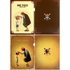 One Piece Luffy Shanks Compass Background Ichiban Kuji Great Pirate Shanks The Great Captain A4 File Folder Set Prize G [USED]