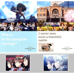 THE IDOLM@STER Cinderella Girls Ichiban Kuji 346 Pro Idol Festival!! Clear File & Voice Bromide Set Prize I [USED]