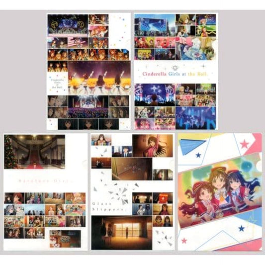 THE IDOLM@STER Cinderella Girls Uzuki Shimamura & Others Ichiban Kuji Premium Part1 A4 File Folder Set 1 Prize H [USED]
