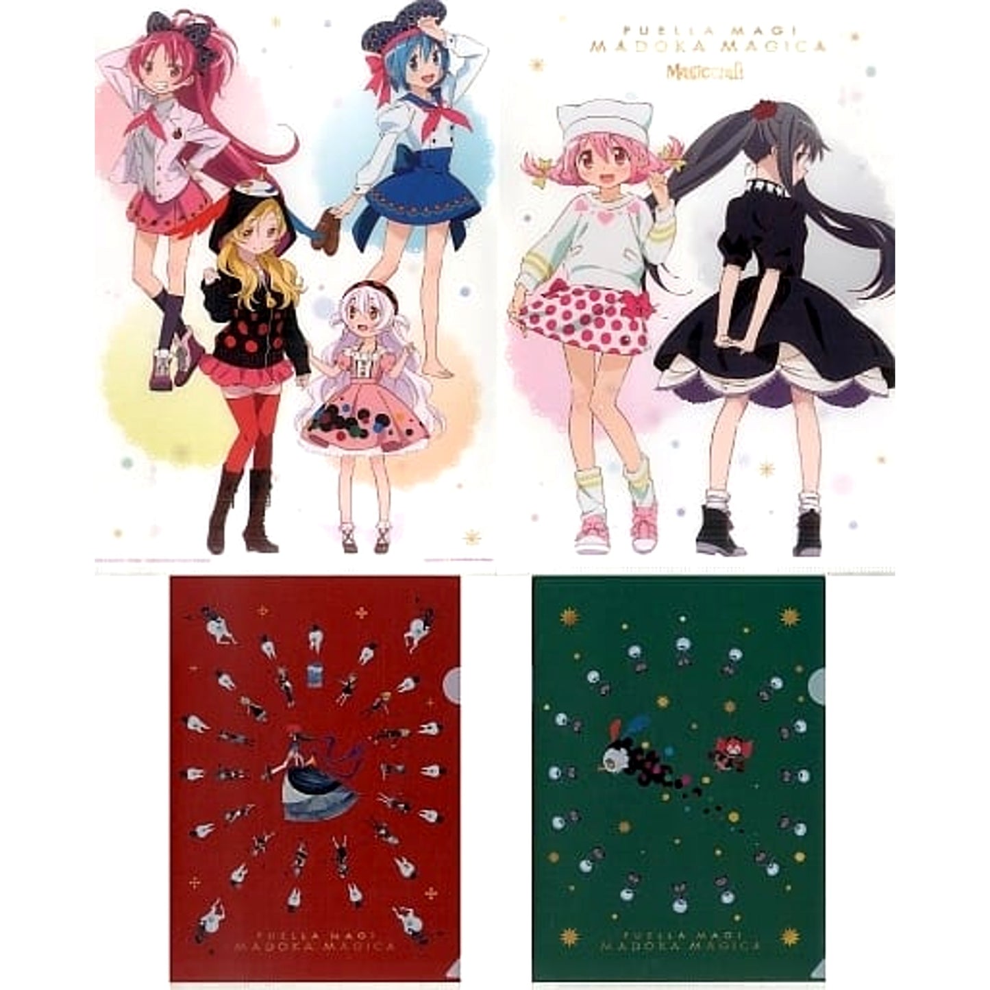 Puella Magi Madoka Magica Madoka Kaname Homura Akemi Ichiban Kuji Premium Magiccraft Clear File Collection Prize I [USED]