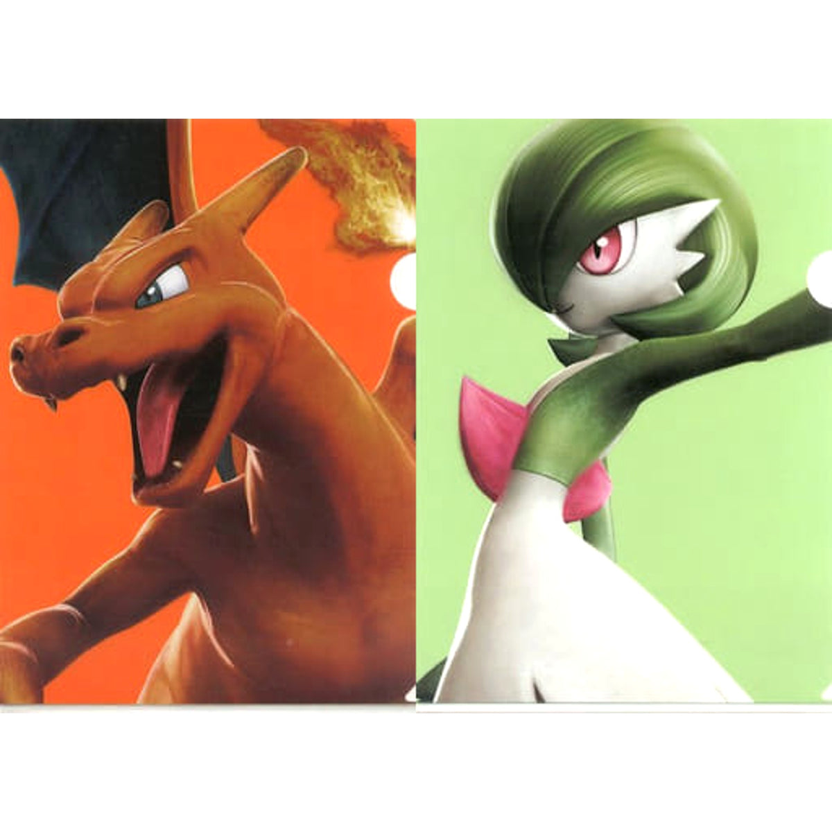 Pokken Tournament Charizard Gardevoir Ichiban Kuji A4 File Folder Set Prize F [USED]