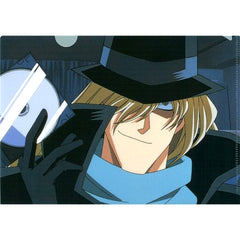 Gin CD A5 Mini Clear File Countdown to Heaven Sega Lucky Kuji Light Detective Conan The Movie 20th Anniversary Mini Clear File Collection [USED]