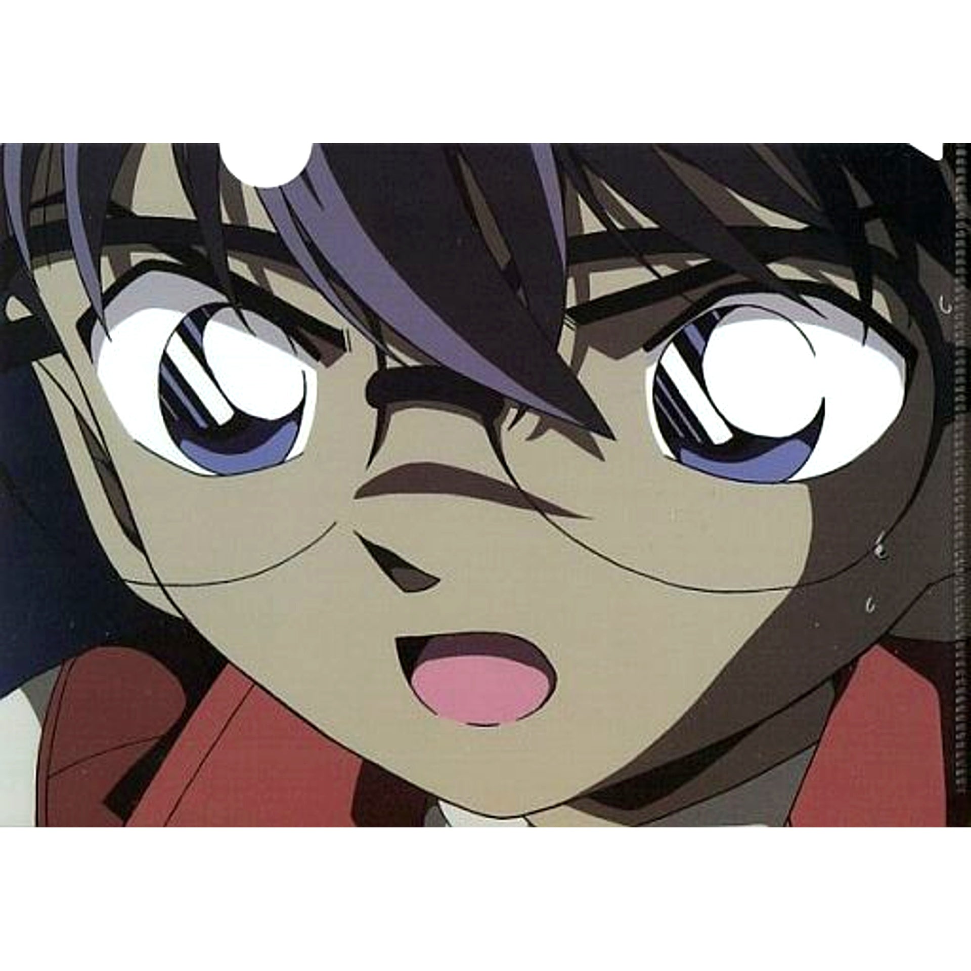 Conan Edogawa A5 Mini Clear File The Private Eyes Requiem Sega Lucky Kuji Light Detective Conan The Movie 20th Anniversary Mini Clear File Collection [USED]