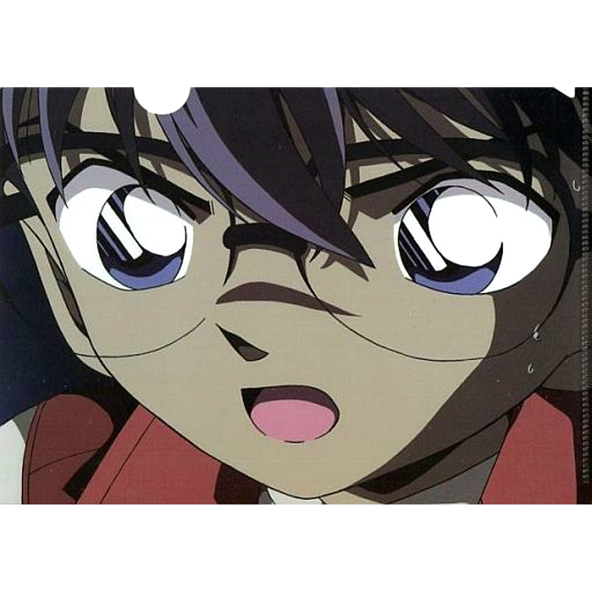 Conan Edogawa A5 Mini Clear File The Private Eyes Requiem Sega Lucky Kuji Light Detective Conan The Movie 20th Anniversary Mini Clear File Collection [USED]