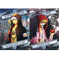 One Piece Trafalgar Law Corazon Ichiban Kuji Memories 2 A4 Clear File Set of 2 Straw Hat Store Collaboration Ver. Straw Hat Store Collaboration Exclusive Prize G [USED]