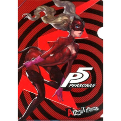 Ann Takamaki Phantom Thief Ver. Carmen A4 Clear File Sega Lucky Kuji light Persona 5 Clear File Collection [USED]