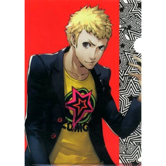 Ryuji Sakamoto Student Ver. Title Logo A4 Clear File Sega Lucky Kuji light Persona 5 Clear File Collection [USED]