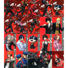Set of 20 A4 Clear File Sega Lucky Kuji light Persona 5 Clear File Collection [USED]