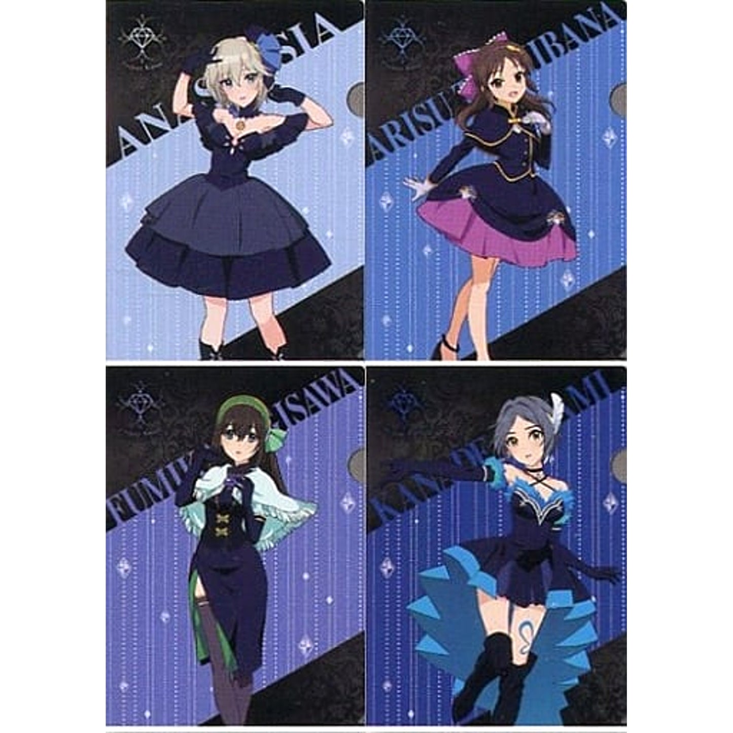 THE IDOLM@STER Cinderella Girls Anastasia & Others Ichiban Kuji Premium Part 3 A4 File Folder Prize G [USED]