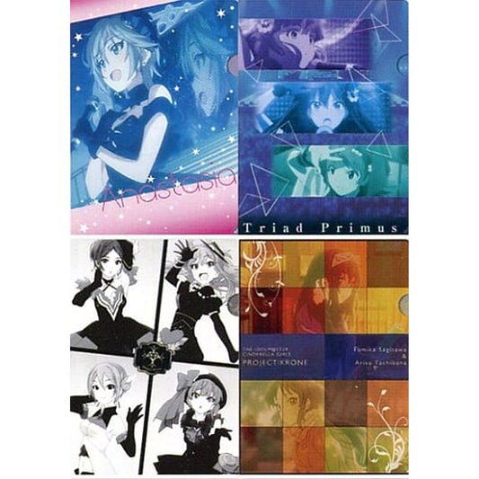 THE IDOLM@STER Cinderella Girls Project: Krone Member Ichiban Kuji Premium Part 3 A4 File Folder Prize G [USED]