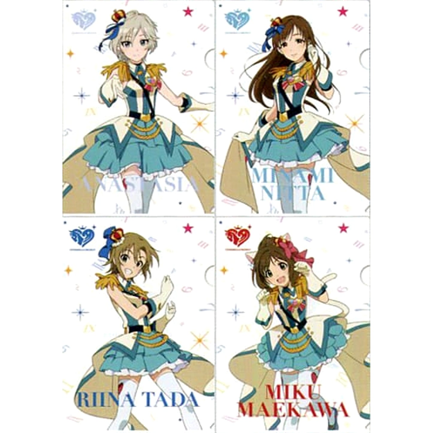 THE IDOLM@STER Cinderella Girls Anastasia & Others Ichiban Kuji Premium Part4 A4 File Folder Prize G [USED]