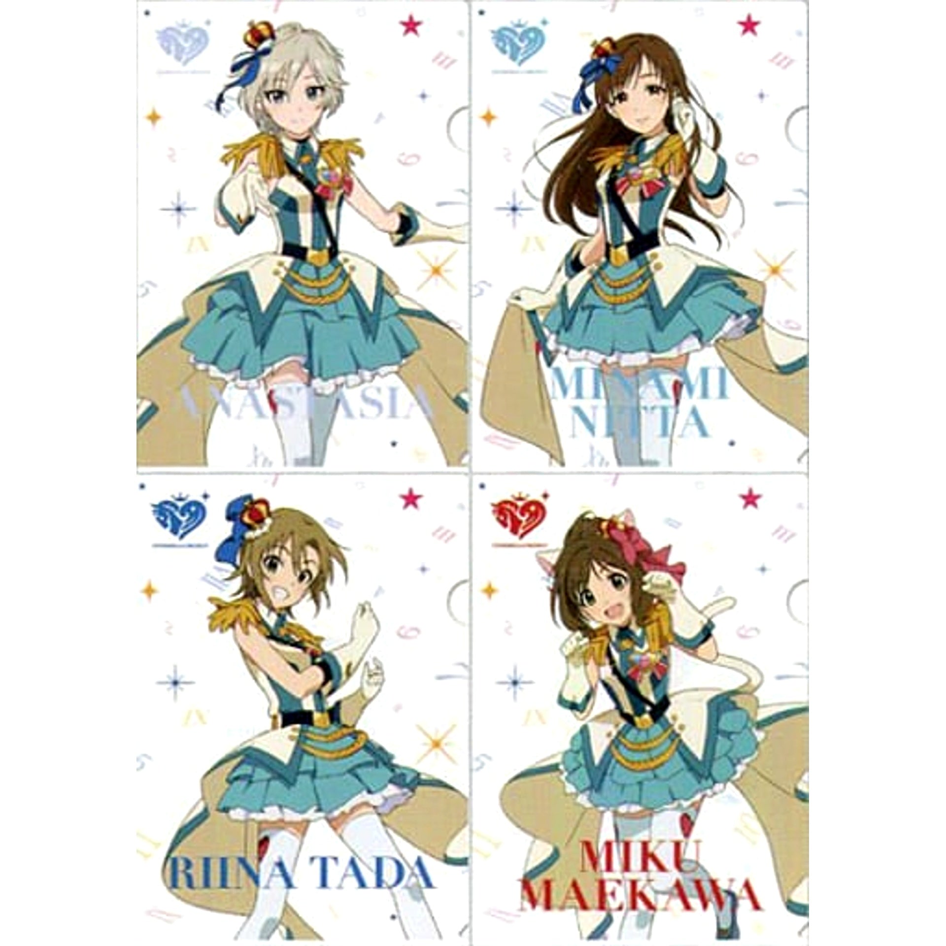 THE IDOLM@STER Cinderella Girls Anastasia & Others Ichiban Kuji Premium Part4 A4 File Folder Prize G [USED]