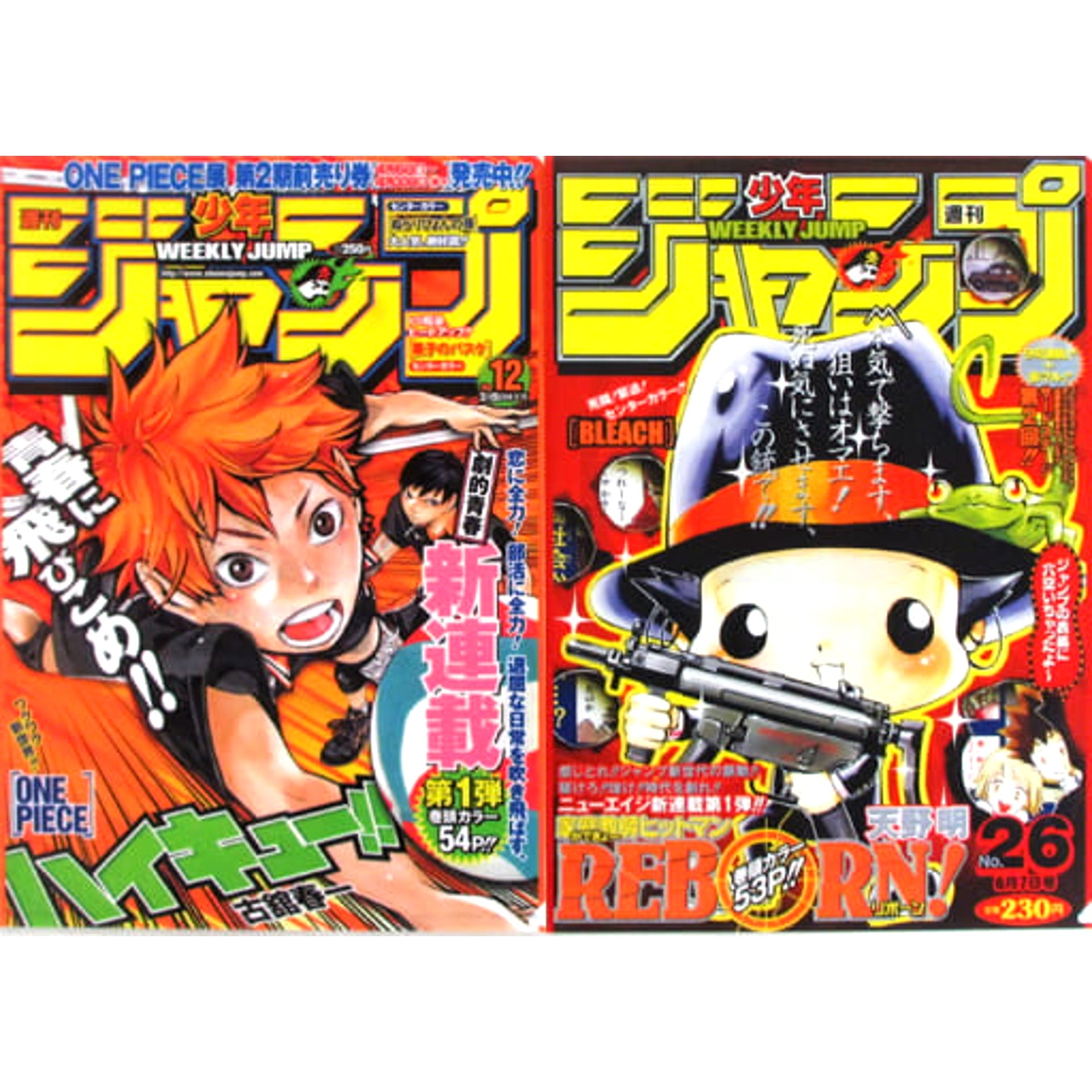 Haikyu!! & Reborn! Ichiban Kuji Weekly Shonen Jump 50th Anniversary A4 File Folder Set Prize G [USED]