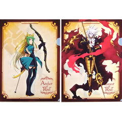 Fate/Apocrypha Archer Lancer Ichiban Kuji A4 File Folder Set Prize D [USED]