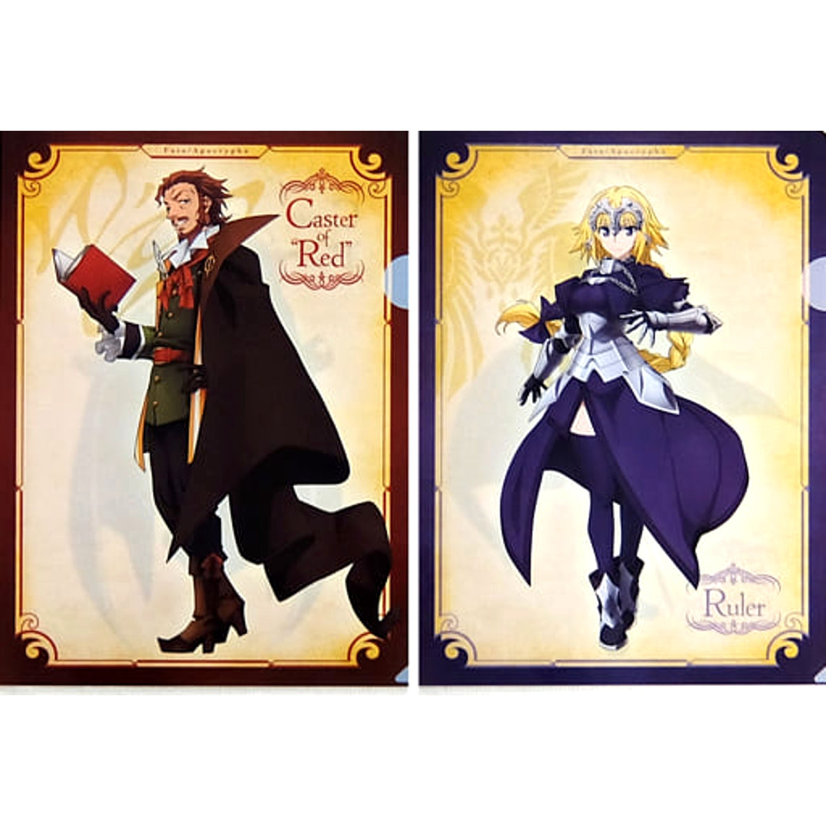 Fate/Apocrypha Ruler Caster Ichiban Kuji A4 File Folder Set Prize D [USED]